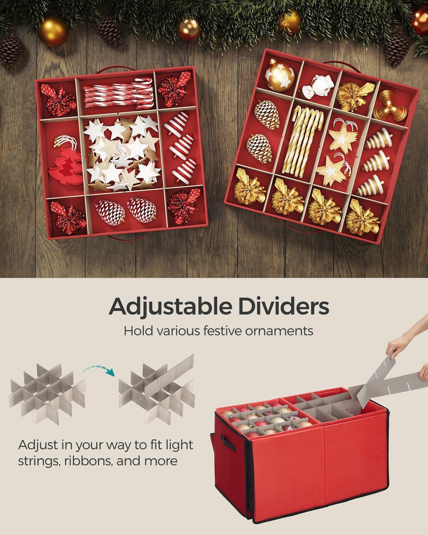 Ornament Storage Box FredCo