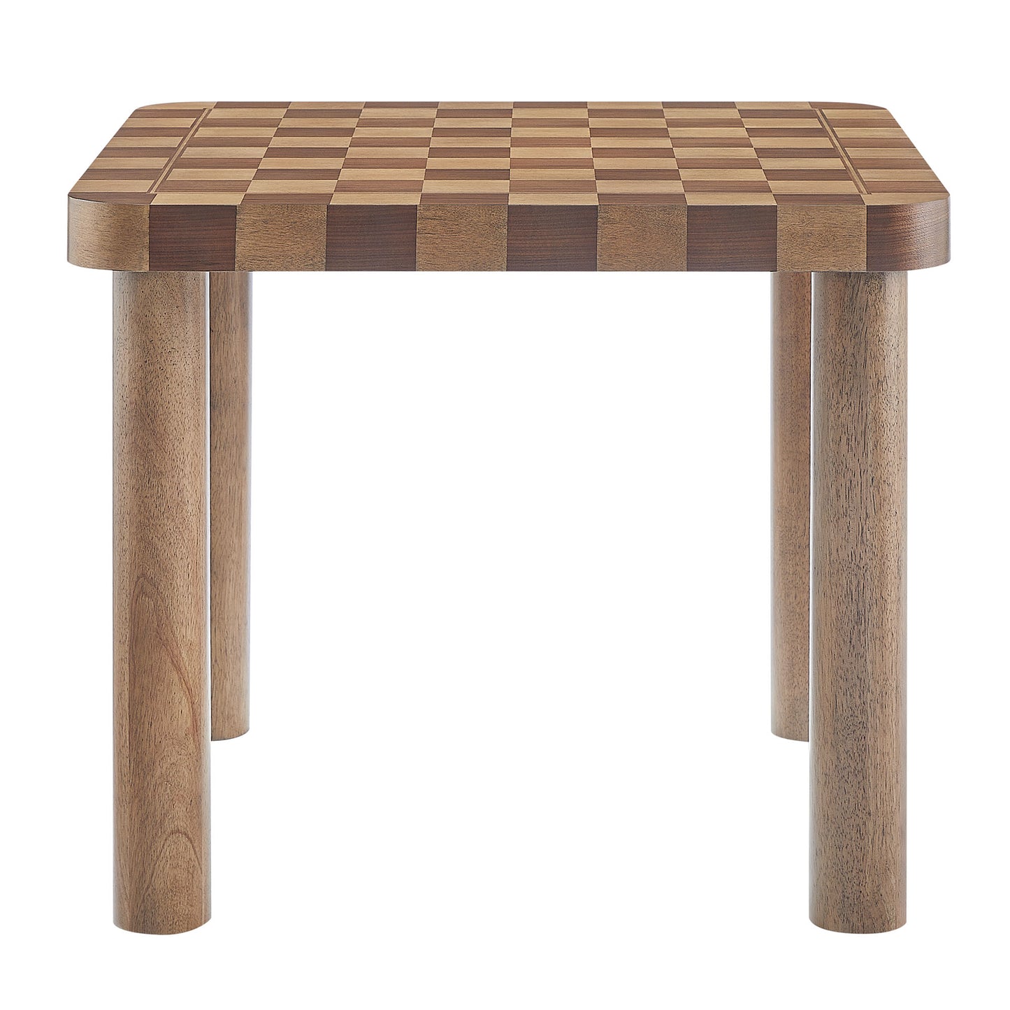 Oscar 36 Inch Square Checkered Dining Table by Modway EEI-7351 FredCo