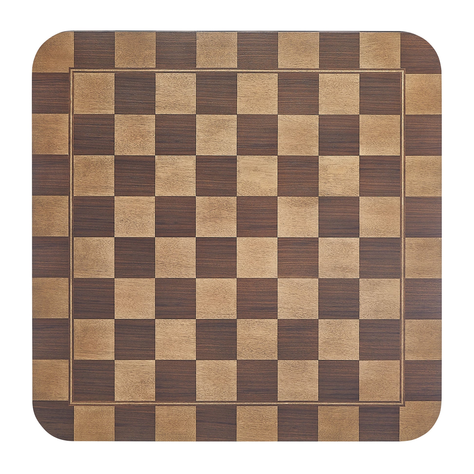 Oscar 36 Inch Square Checkered Dining Table by Modway EEI-7351 FredCo