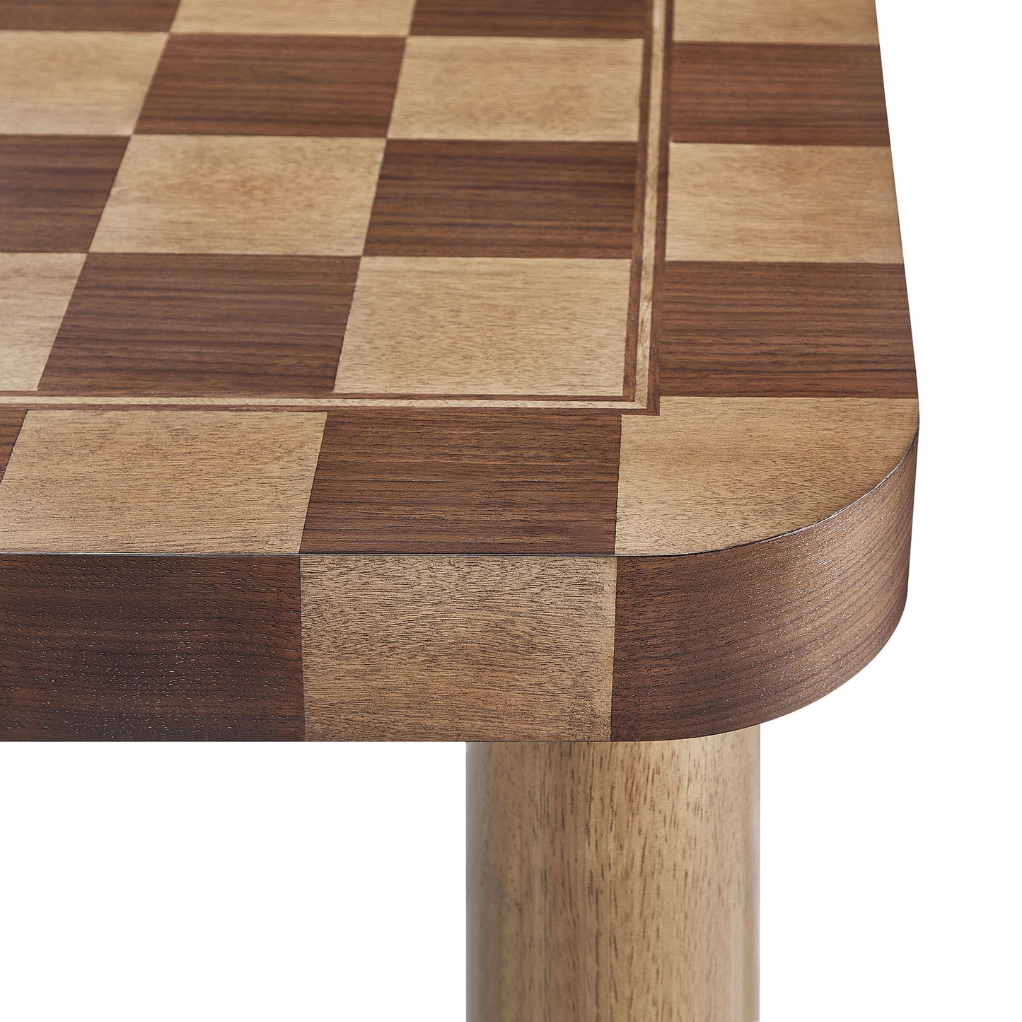 Oscar 36 Inch Square Checkered Dining Table by Modway EEI-7351 FredCo