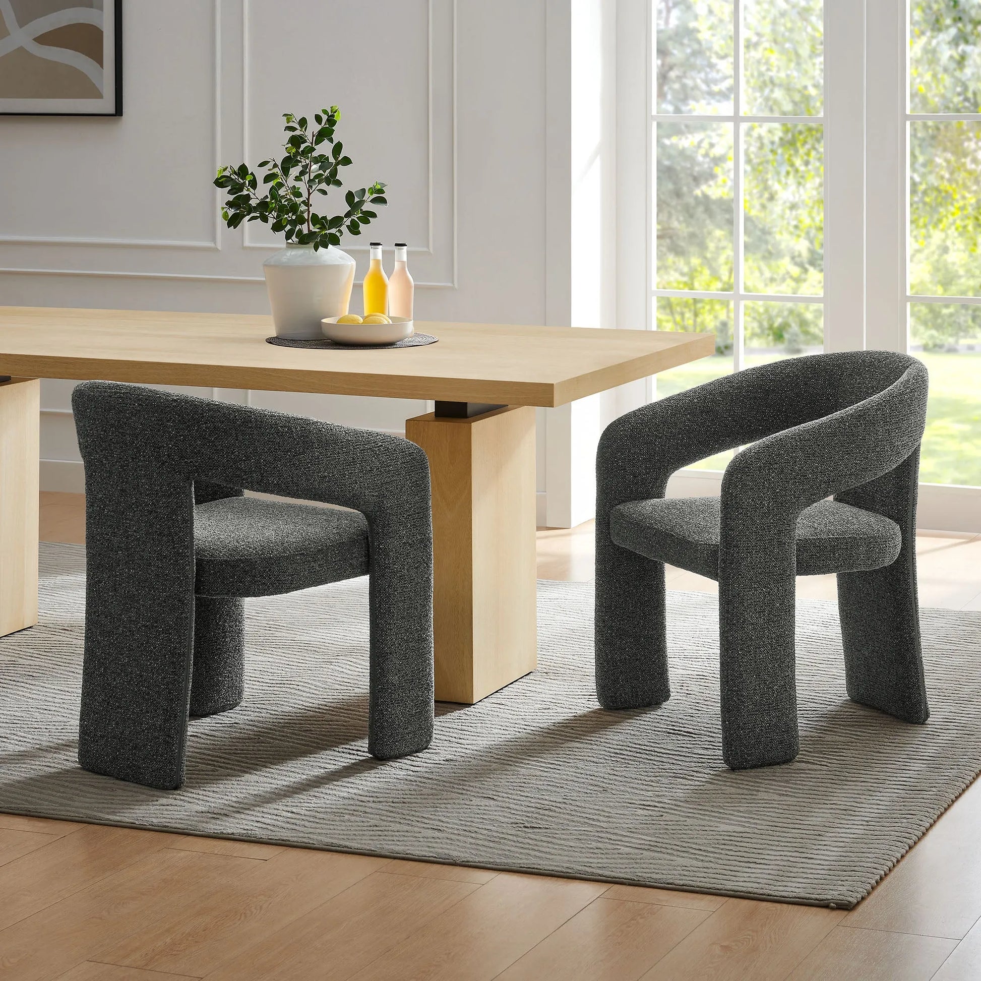 Oslo Barrel Fabric Upholstered Dining Accent Chair by Modway EEI-7224 FredCo