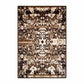 Oswell Non-Slip Foldable Vintage Damask Rug FredCo