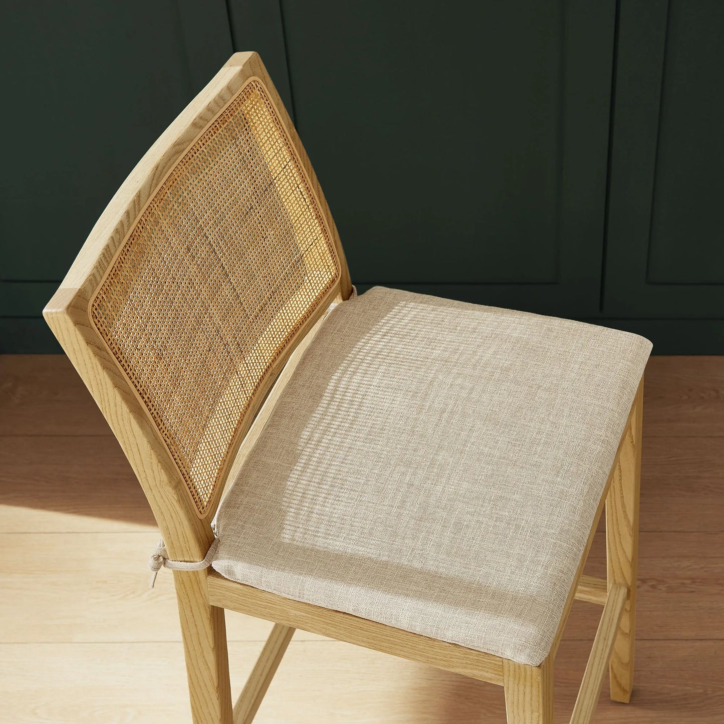 Ovard Wood and Rattan Bar Stool by Modway EEI-7289 FredCo