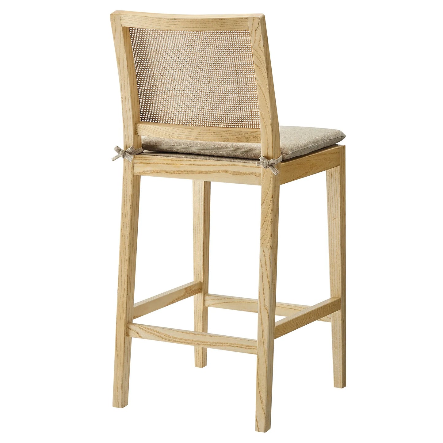 Ovard Wood and Rattan Counter Stool by Modway EEI-7290 FredCo