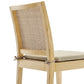 Ovard Wood and Rattan Dining Chair by Modway EEI-7288 FredCo