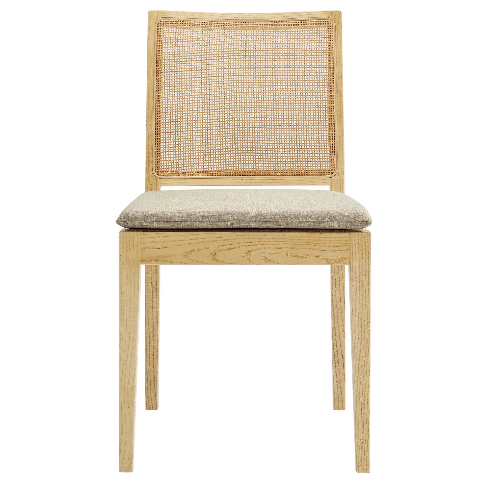 Ovard Wood and Rattan Dining Chair by Modway EEI-7288 FredCo