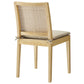 Ovard Wood and Rattan Dining Chair by Modway EEI-7288 FredCo