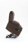 Oversized Lift Recliner Chair with Dual OKIN Silent Lift Motor, Multi-Function Massage, Heating, and Cup Holders, Coffee FredCo