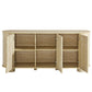 Overture 63” Oval Faux Travertine Sideboard by Modway FredCo