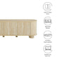Overture 63” Oval Faux Travertine TV Stand by Modway FredCo
