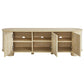 Overture 63” Oval Faux Travertine TV Stand by Modway FredCo