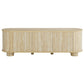Overture 63” Oval Faux Travertine TV Stand by Modway FredCo