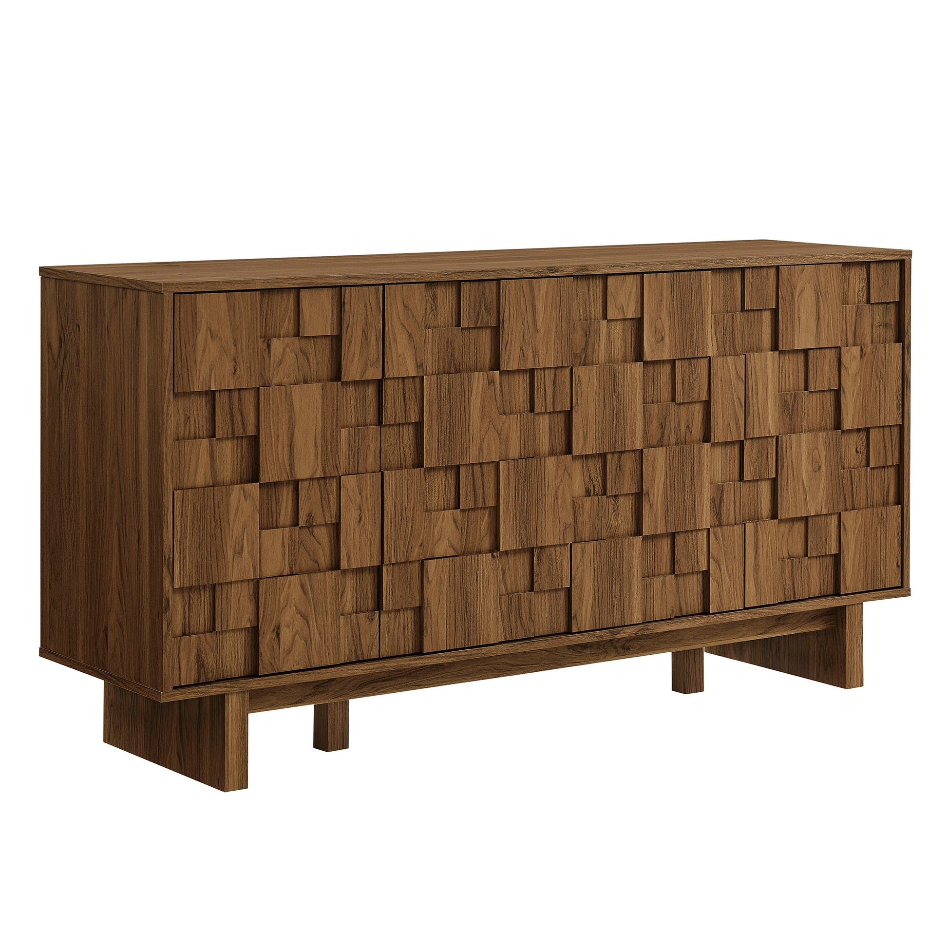 Owen 59 Inch 4 Door Geometric Sideboard by Modway EEI-7448 FredCo