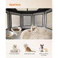 Oxford Fabric Dog Fence 28.9 x 28.9 x 16.9 Inches FredCo