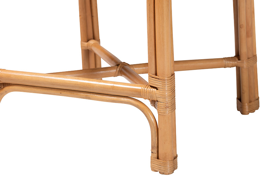 Oxford Natural Rattan Counter Stool FredCo