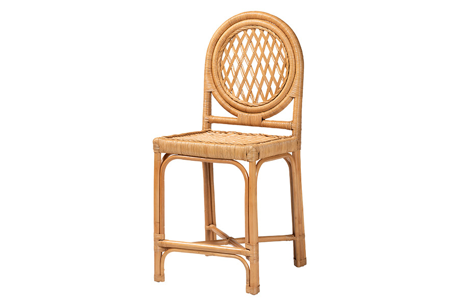 Oxford Natural Rattan Counter Stool FredCo