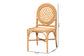Oxford Natural Rattan Dining Chair FredCo