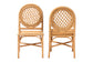 Oxford Natural Rattan Dining Chair FredCo