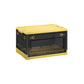 Pack of 1 Storage Bins 44L Yellow and Gray FredCo