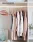 Pack of 50 Non-Slip Coat Hangers with360° Swivel Hook FredCo