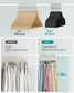 Pack of 50 Velvet Baby Hangers Ink Black FredCo