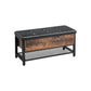 Padded Seat Storage Bench FredCo