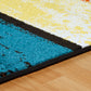 Painted Cubes Modern Abstract Rug FredCo