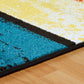 Painted Cubes Modern Abstract Rug FredCo
