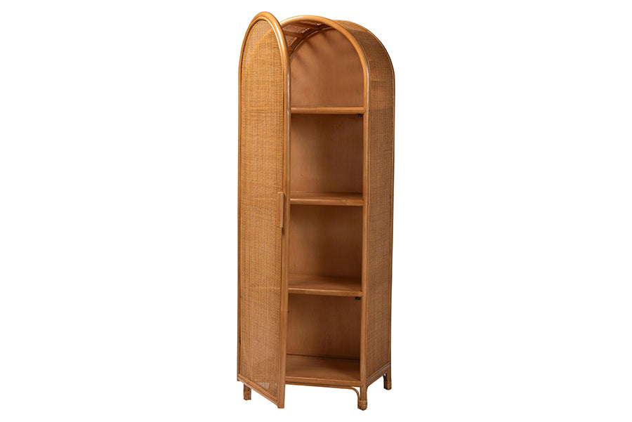 Paloma Natural Rattan Decorative Cabinet FredCo