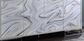 Panos White Marcle Paint & Chrome Finish Console Cabinet FredCo