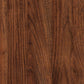 Paricia Mid-Century Modern Walnut Brown Finished Wood Shoe Cabinet FredCo