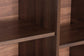Paricia Mid-Century Modern Walnut Brown Finished Wood Shoe Cabinet FredCo