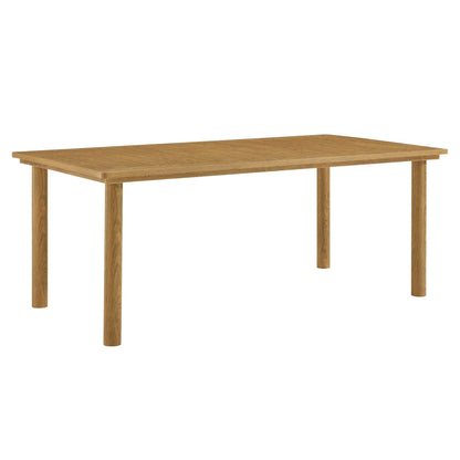 Parkland 76" Outdoor Patio Aluminum Dining Table by Modway FredCo