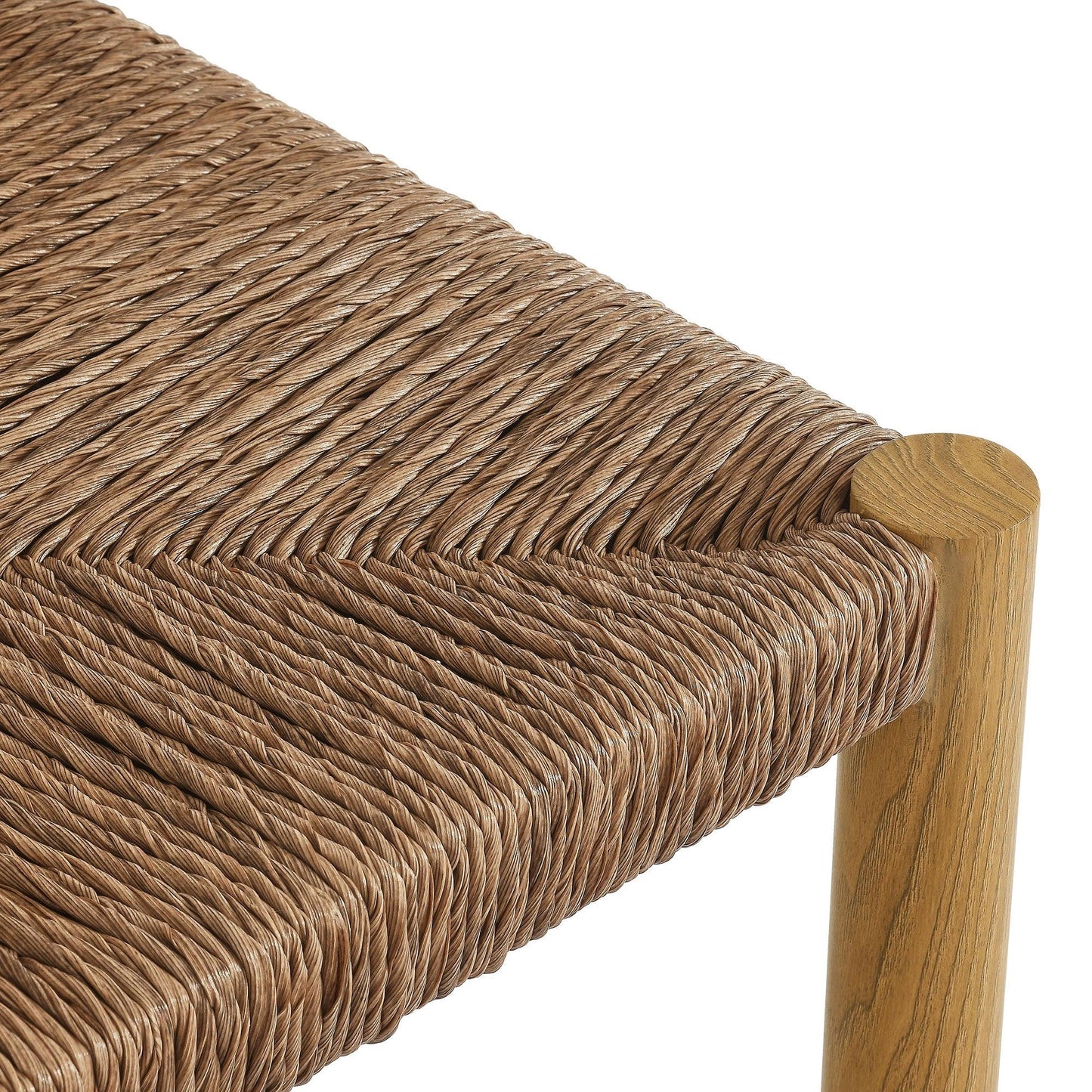 Parkland Outdoor Patio Rattan and Aluminum Counter Stools Set of 2 by Modway FredCo