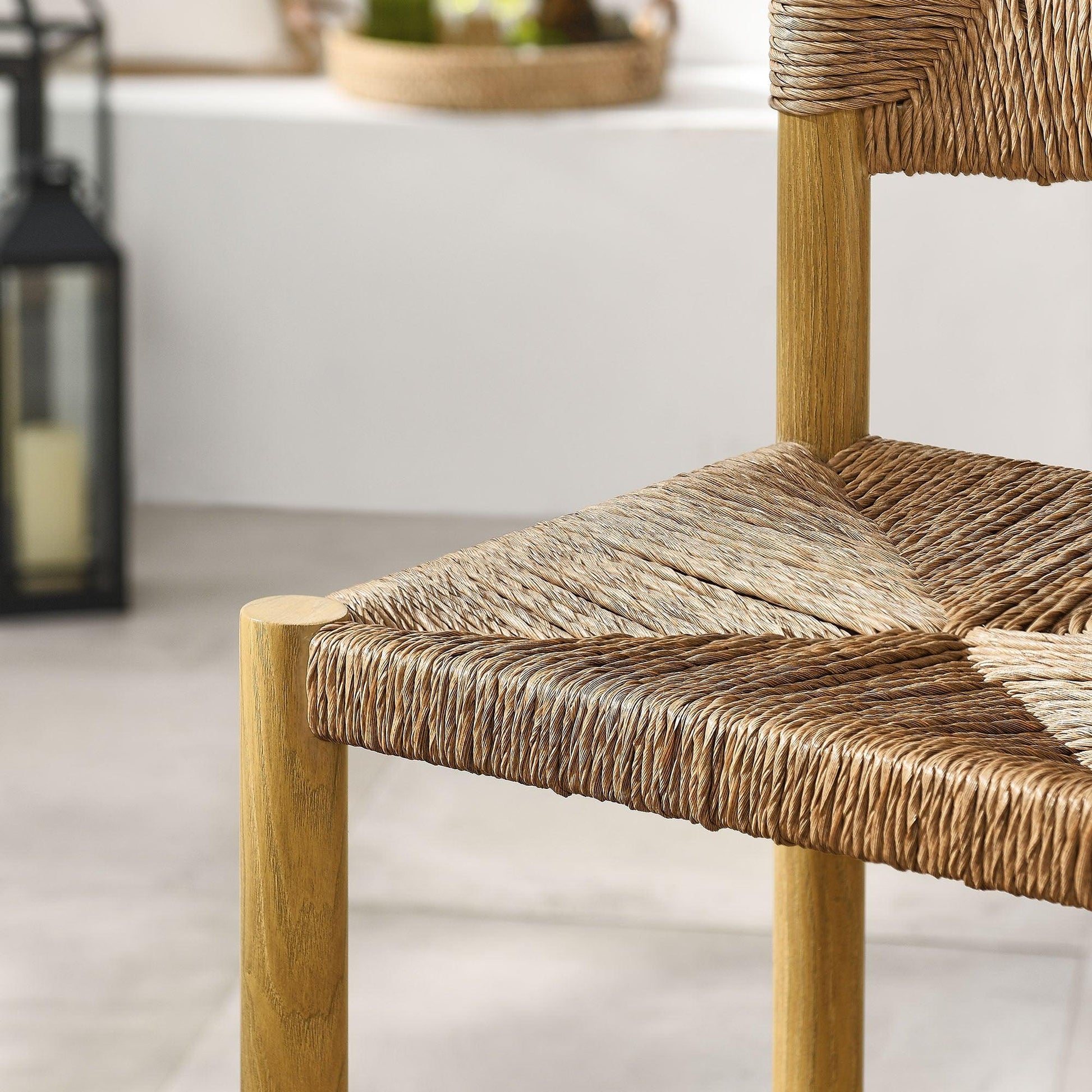 Parkland Outdoor Patio Rattan and Aluminum Counter Stools Set of 2 by Modway FredCo