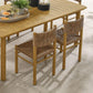 Parkland Outdoor Patio Rattan and Aluminum Dining Side Chairs Set of 2 by Modway FredCo