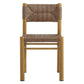 Parkland Outdoor Patio Rattan and Aluminum Dining Side Chairs Set of 2 by Modway FredCo