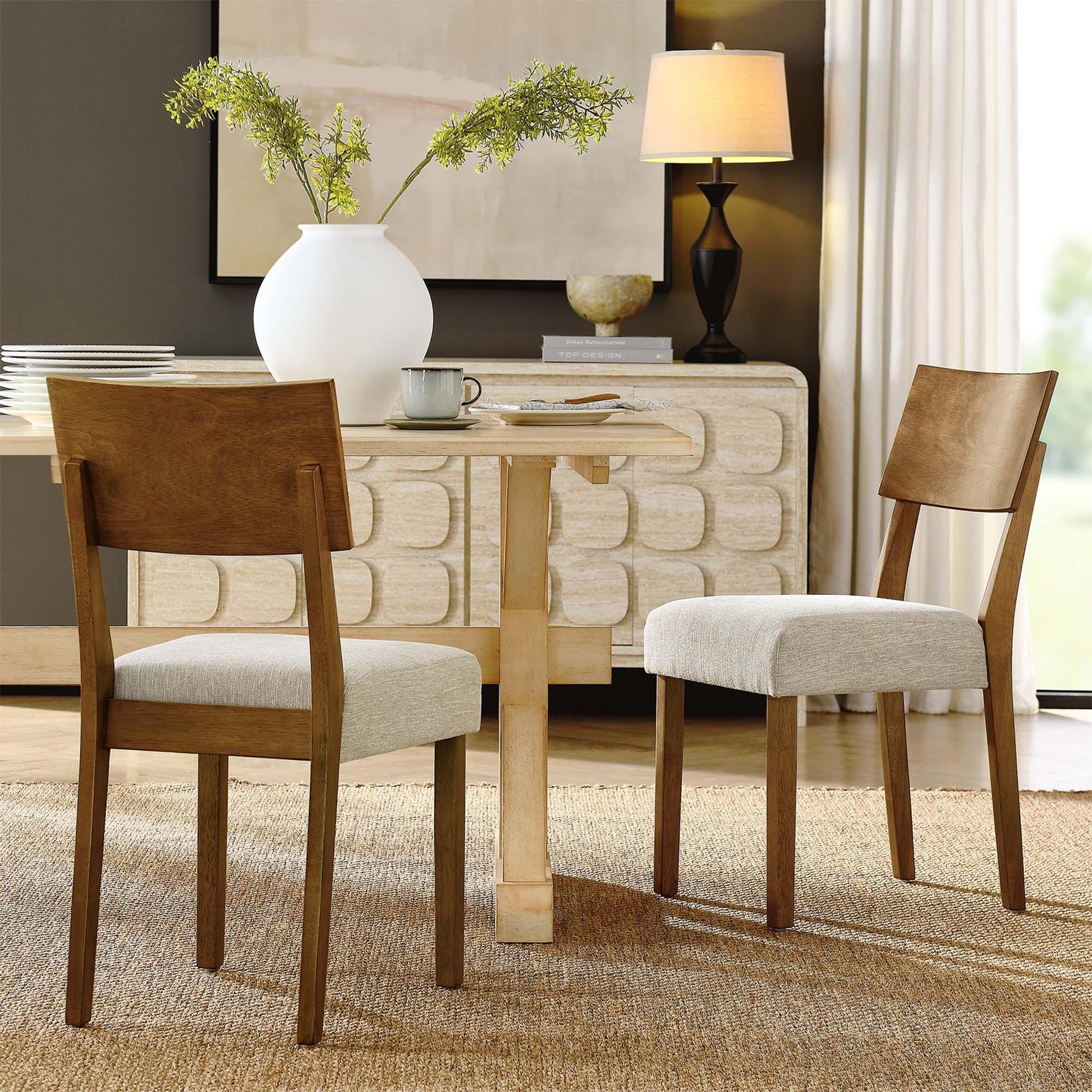 Pax Wood Dining Side Chairs Set of 2 by Modway FredCo