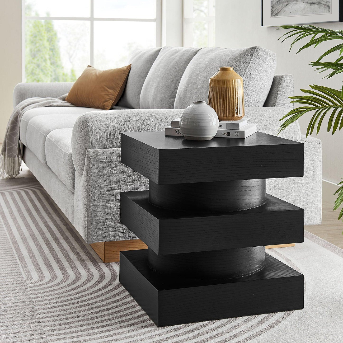 Perpetuate Totem End Table by Modway FredCo