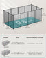 Pet Fence Indoor Gray FredCo