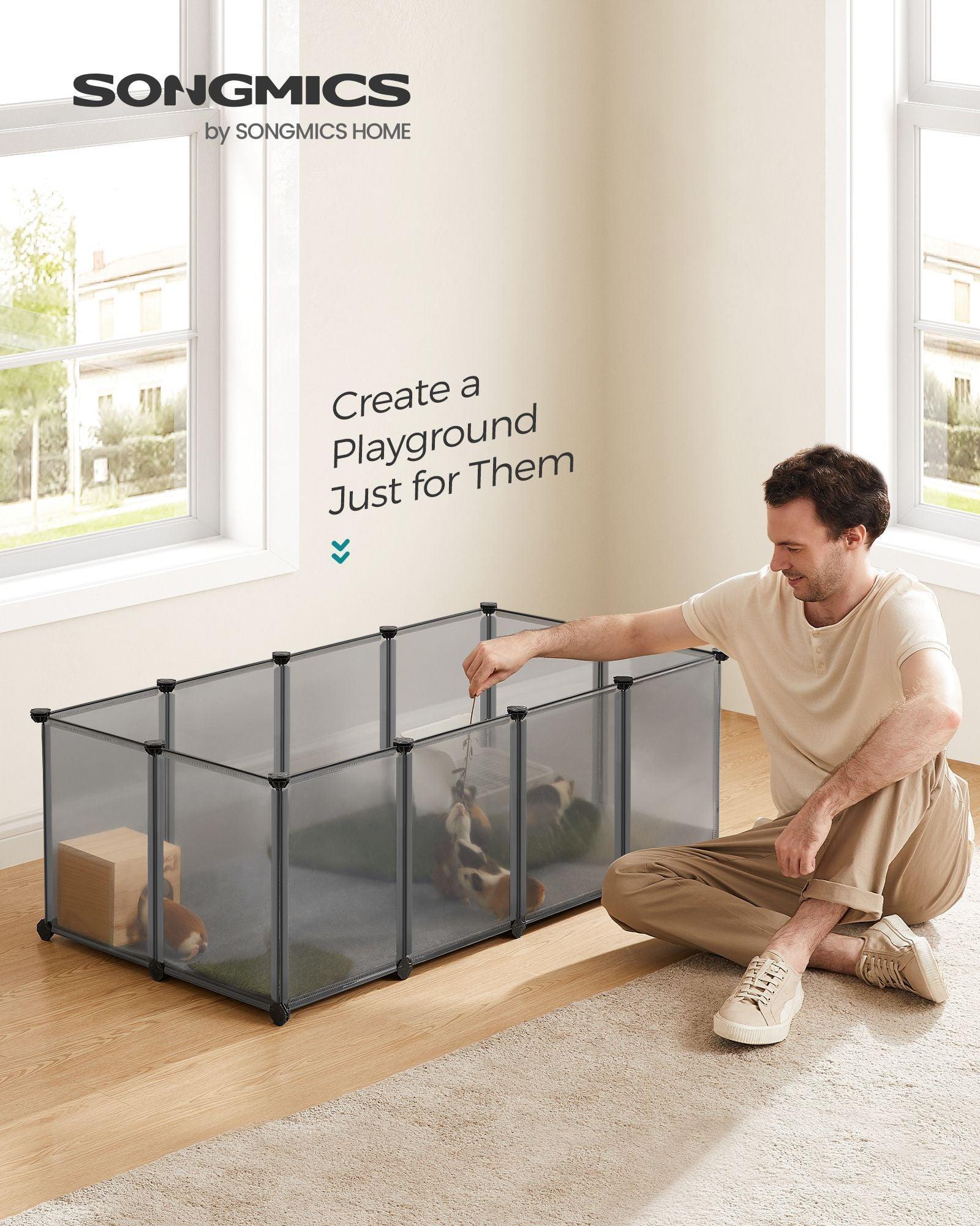 Pet Fence Indoor Gray FredCo