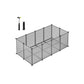 Pet Fence Indoor Gray FredCo