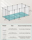 Pet Fence Indoor White FredCo