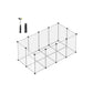 Pet Fence Indoor White FredCo