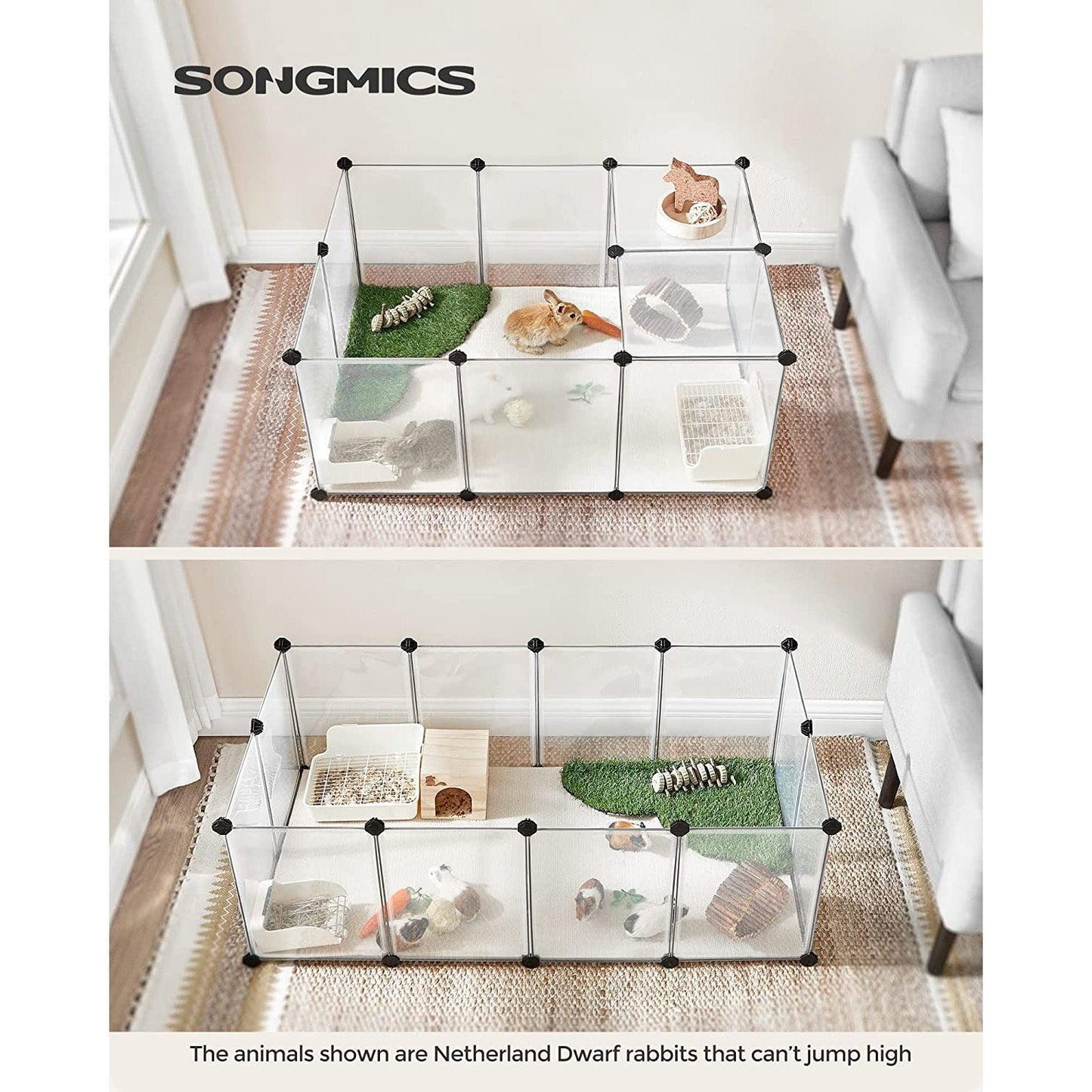 Pet Playpen with Floor FredCo