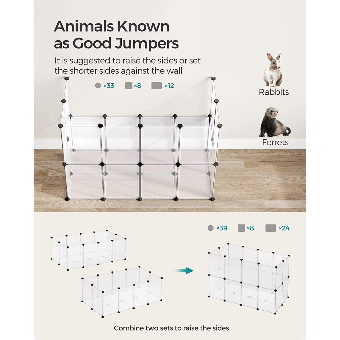 Pet Playpen with Floor FredCo
