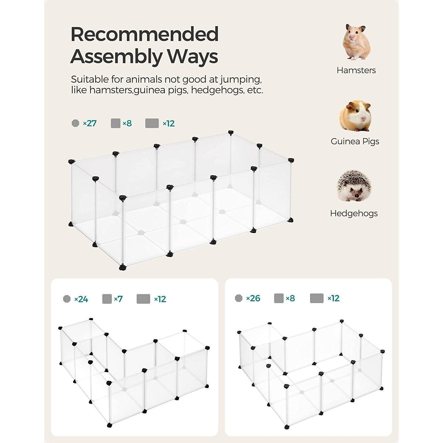Pet Playpen with Floor FredCo