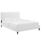 Phillipa Performance Velvet King Platform Bed, MOD-6929 FredCo