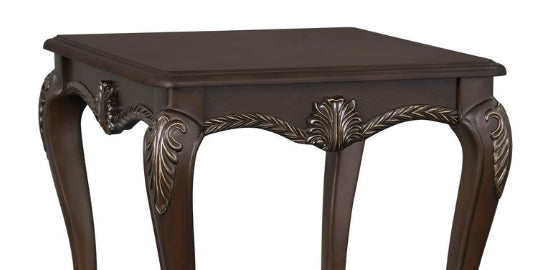 Pierce Cherry Finish End Table FredCo
