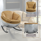 Pippin Morocco Top Grain Leather Rocking Chair FredCo